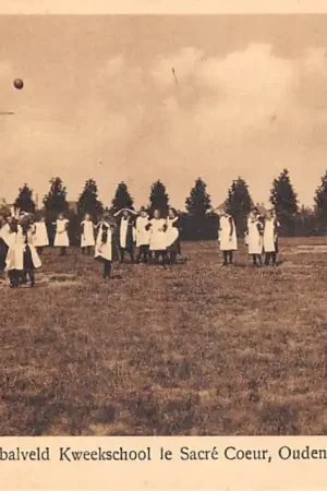 Rabat Oudenbosch Korfbalveld Kweekschool te Sacre Coeur 1931 Brabant Sport HC50329