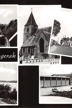 Autentyczny Langerak Groeten uit .... Schoonhoven Alblasserwaard HC50306