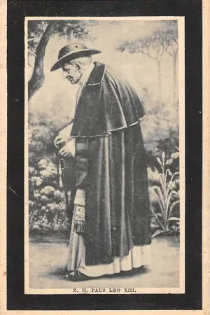 R.K. Kerk Z.H. Paus LEO XIII Overleden 1903 HC50227 Tani