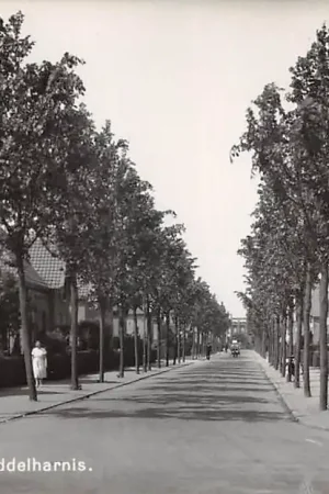 Middelharnis Chr. de Vrieslaan 1940 Newo fotokaart HC50200 Niska cena