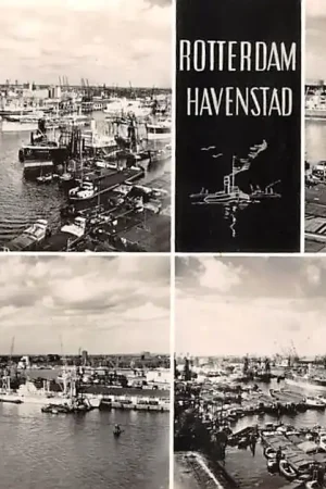 Ostatnia szansa Rotterdam Havenstad 1962 Schepen Scheepvaart HC50111