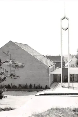 Langerak bij Schoonhoven Gereformeerde Kerk Alblasserwaard 1972 HC50142 Kup teraz