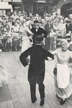 Popularny Schagen Schager Westfriese Markt met volksdansen Klederdracht Vintage HC49999