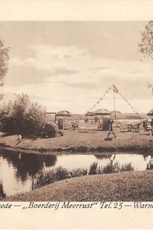 Kup teraz Warmond Boerderij Meerrust Waterpartij aan de Leede Teylingen Bollenstreek HC49991