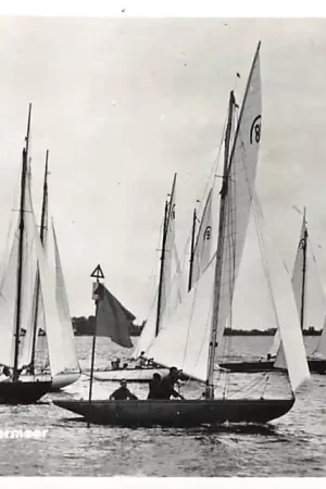 Ekspresowa dostawa Oude Wetering Zeilsport Braassemermeer Kaag en Braassem 1958 Zeilen HC50015
