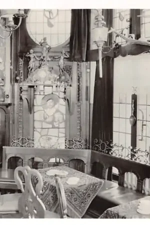 Utrecht Interieur Café De Postiljon Lijnmarkt 50 1965 HC49907 Zamów teraz