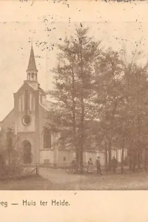 Oryginalny Huis ter Heide Amersfoortschestraatweg met kerk 191 HC49901