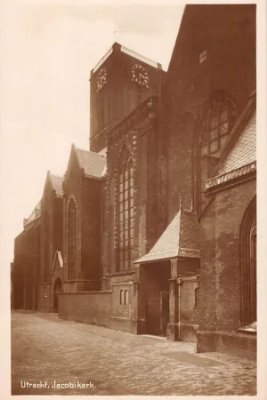 Utrecht Jacobi kerk HC49816 Oryginalny