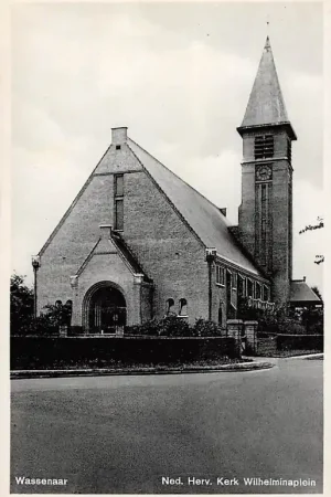 Wassenaar Ned. Herv. Kerk Wilhelminaplein 1946 's-Gravenhage HC49741 Wyprzedaż