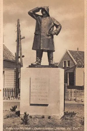 Zwrot pieniędzy Hoek van Holland Gedenkteeken Helden der Zee Monument HC49702