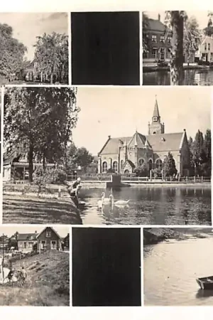 Tani 's-Gravendeel Vijfluik Stoom veer pont KreekScheepvaart Hoeksche Waard HC49635