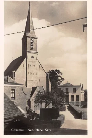 Darmowa dostawa Gouderak Ned. Hervormde Kerk en Pastorie Krimpenerwaard HC49628