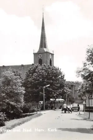 Capelle aan den IJssel Kerklaan met Hervormde Kerk Auto Bus 1963 HC49540 Wyprzedaż
