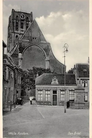 Ekspresowa dostawa Brielle Welle Rondom met Catharijne kerk 1937 HC49486