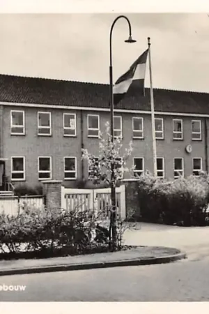 Bergambacht School gebouw 1961 Krimpenerwaard HC49462 Nowość