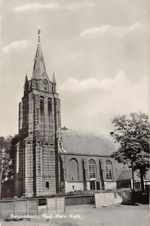 Premium Bergambacht Ned. Hervormde Kerk 1959 Krimpenerwaard HC49433