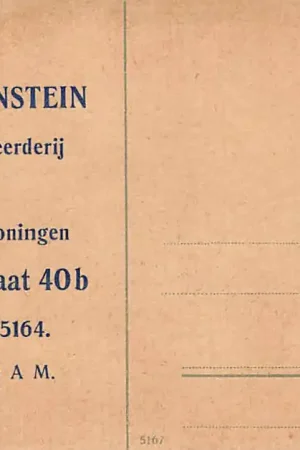 Rotterdam Reclame J. van Geerenstein Jan Porcellisstraat 40b Behangerij, Stoffeerderij en Inrichting van Woningen HC49315 Zamów teraz
