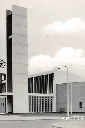 Alphen aan den Rijn R.K. Kerk Pius X 1965 HC49381 Premium