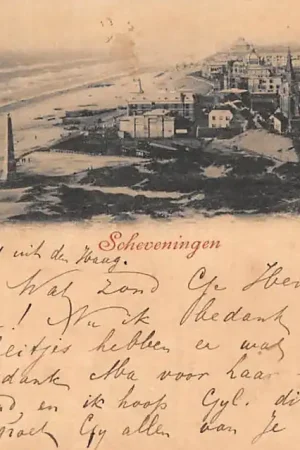 Zwrot pieniędzy Scheveningen 1899 Panorama 's-Gravenhage HC49280