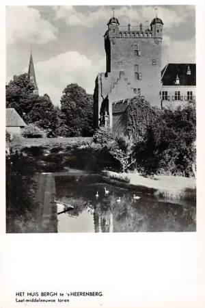 's-Heerenberg Het Huis Bergh Laat middeleeuwse toren 1960 Kasteel HC49274 Zamów teraz