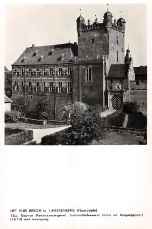 's-Heerenberg Het Huis Bergh Noordzijde 1960 Kasteel HC49273 Ekspresowa dostawa