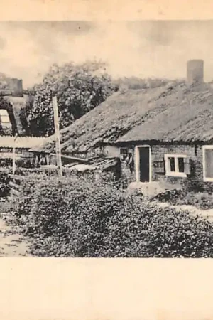 Laren (NH) Groet uit 1902 Kleinrondstempel 29 AUG 02 Boerderij HC49181 Rabat