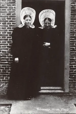 Autentyczny Huizen Gooi Buurpraatje Klederdracht Vintage 1969 HC48994