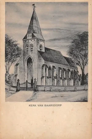 Kerk van Baarsdorp Borsele Zuid-Beveland Zeeland HC48820 Zwrot pieniędzy