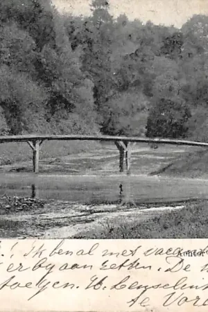 Brug achter het Kasteel De Wildenborch Lochem Ruurlo Vorden Bronckhorst 1906 HC48805 Popularny