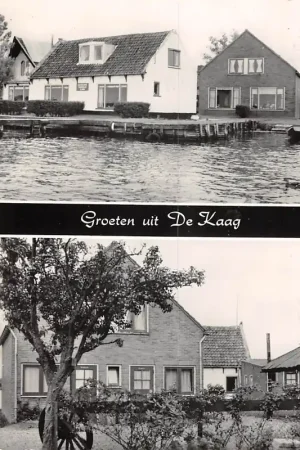 Ekspresowa dostawa De Kaag Groeten uit 1969 Zomerhuis Johanna J. Vlugt, Julianalaan 65 Kaag-eiland Kaag en Braassem HC48780