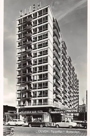 Rotterdam Joost Banckertsplaats 20-173 Torenflat De OLVEH van 1879 Levensverzekering 1957 Auto HC48779 Zwrot pieniędzy