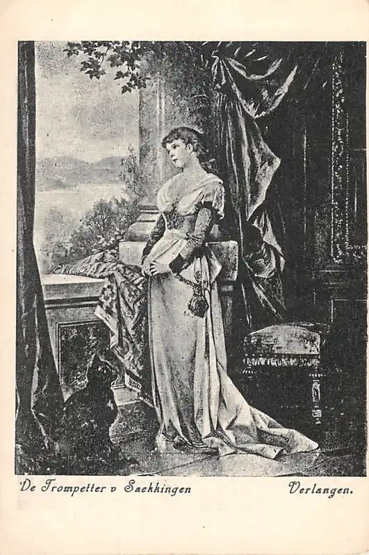 Rabat Fantasie De Trompetter van Saekkingen Verlangen 1900 Vintage HC48728
