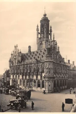 Middelburg Stadhuis (1452-1518) Markt 5 Cents Serie V Nr. 3 HC48639 Tani