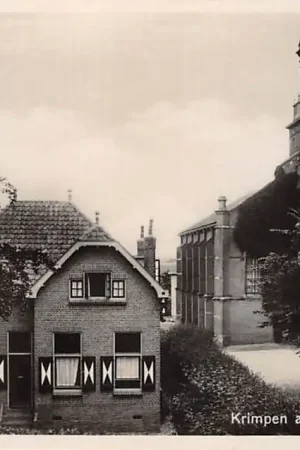 Krimpen aan den IJssel Groote Kerk 1941 Krimpenerwaard HC48443 Zwrot pieniędzy