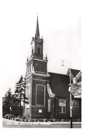 Popularny Axel Ned. Hervormde Kerk Kerkdreef 1967 Zeeuws-Vlaanderen HC48417
