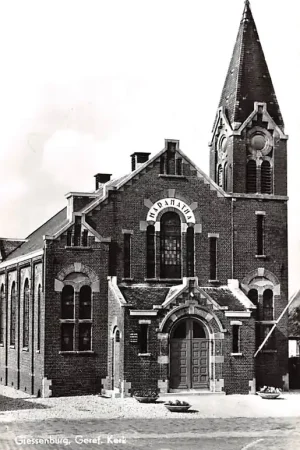 Giessenburg Gereformeerde Maranatha Kerk 1965 Alblasserwaard HC48414 Kup teraz