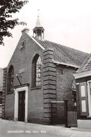 Premium Hekendorp Ned. Hervormde Kerk 1974 Oudewater HC48411