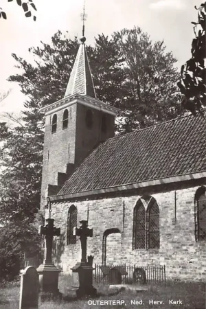 Zwrot pieniędzy Olterterp Ned. Hervormde Kerk met begraafplaats Friesland HC48227