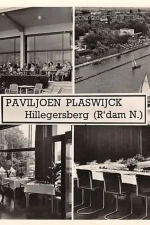 Rotterdam Hillegersberg Paviljoen Plaswijck In- en exterieur 1955 HC48159 Zamów teraz