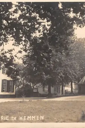 Hemmen Kerk en Pastorie Fotokaart Overbetuwe Betuwe HC48186 Zwrot pieniędzy