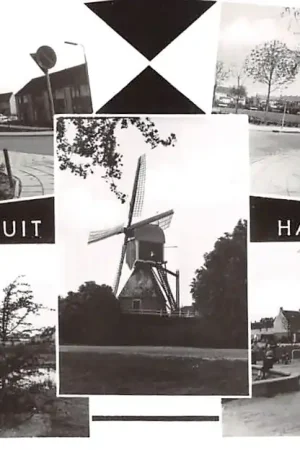 Najlepsza cena Hazerswoude Vijfluik Molen HC48175