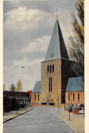 Hilversum Corn. Drebbelstraat R.K. Heilig Hart Kerk HC48097 Zwrot pieniędzy