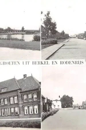 Berkel en Rodenrijs Berkel (ZH) Park St. Petruspension Krugerlaan Rodenrijseweg 1964 HC48063 Oferta