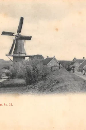 Kup teraz Streefkerk aan de Lek Molen Van Nooten Schoonhoven No. 29 Alblasserwaard HC47969