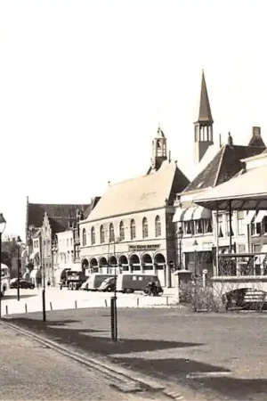 Oryginalny Zierikzee Kleine Kerk Bus Muziektent 1956 HC47947