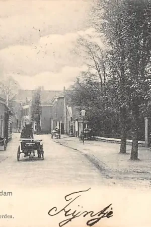 Ostatnia szansa Zwammerdam Groeten uit Zwammerdam Dorpstraat 1904 Bodegraven HC714
