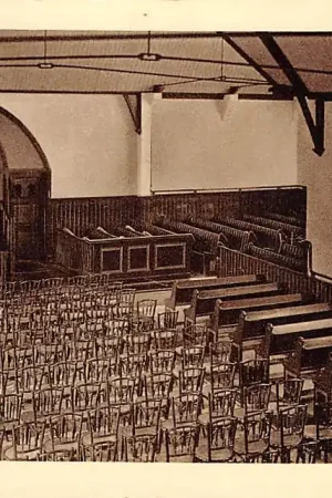 Tylko dziś Broek op Langedijk (NH) Interieur Gereformeerde Kerk 1946 HC692