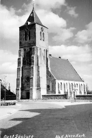 Darmowa dostawa Oost-Souburg Fotokaart Ned. Hervormde Kerk HC685