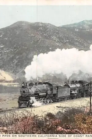 California Santa Fe train San Gabriel Valley San Bernardino Spoorwegen Trein Noord-Amerika HC568 Nowość
