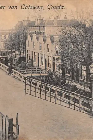 Gouda Ridder van Catsweg bij spoorwegovergang Gompers HC539 Bezpieczna płatność